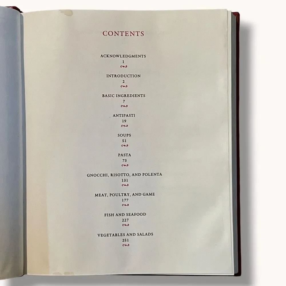 Trattoria Cooking Biba Caggiano 1992 First Printing Italian Cookbook Hardcover